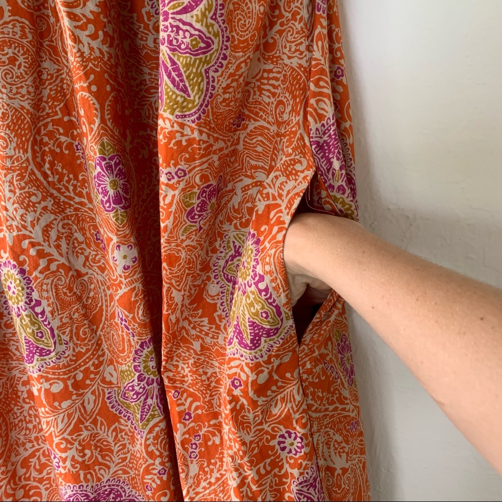 Zara Floral Printed Asymmetric One Shoulder Dress - Picture 8 of 12